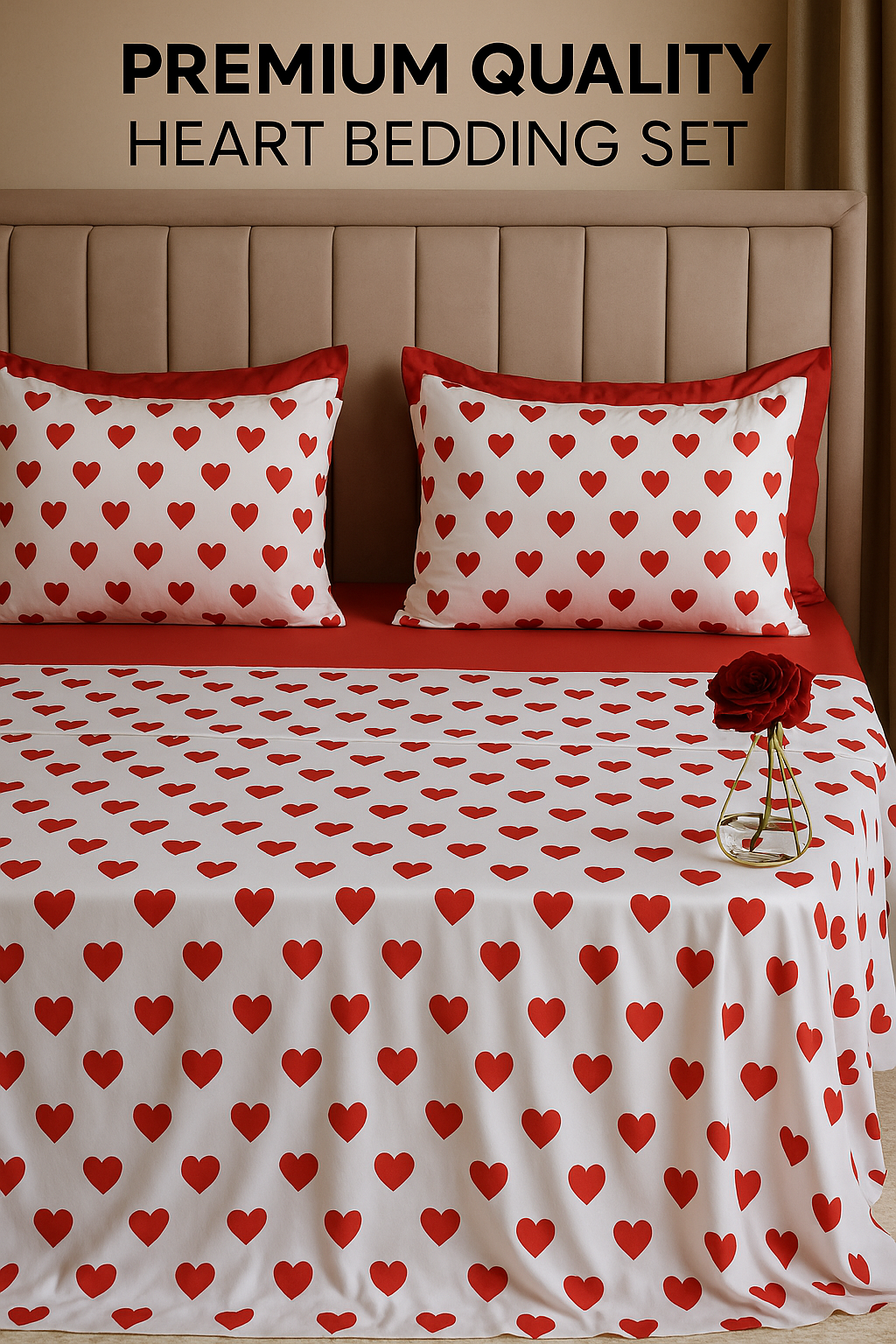 Pack de draps ( Draps+ draps plats + 4 taies ) ❤️