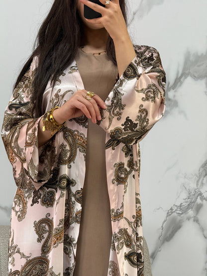 Ensemble Robe+KIMONO en Soie